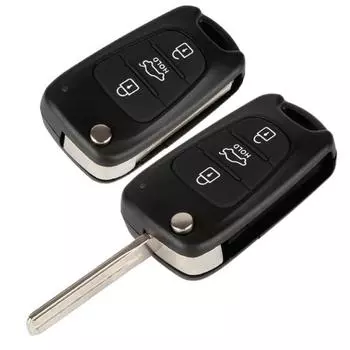 2/1 шт. для Hyundai I20 I30 IX35 I35 Solaris RIO Elantra для Kia K5 Verna Picanto Sportage раскладной чехол для дистанционного ключа автомобиля Fob Shell