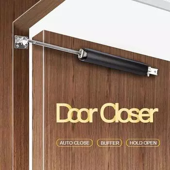 2/1 шт. газовая пружина, автоматический дверной доводчик на 90 градусов в пределах позиционирования, бесшумное устройство мягкого закрытия, регулируемая буферная сила