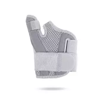 2/1 шт. Регулируемые бандажи для поддержки большого пальца и запястья - Дышащие, ремешки для фиксации, эргономичный дизайн для спорта - Ежедневная поддержка запястья | Функциональная одежда для запястья 1 piece серый