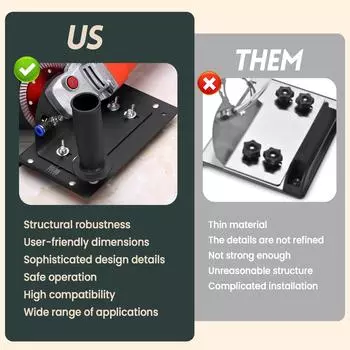 2/1 шт. угловая шлифовальная машина 45° угол плитка фаска стойка регулируемая шлифовальная машина опора фаска резка кронштейн фиксированный держатель
