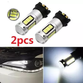 2/1 шт. ксеноновые белые PWY24W PW24W светодиодные лампы для VW MK7 Golf Ford передние указатели поворота B MW F30 3 AU PW24W-1pc белый