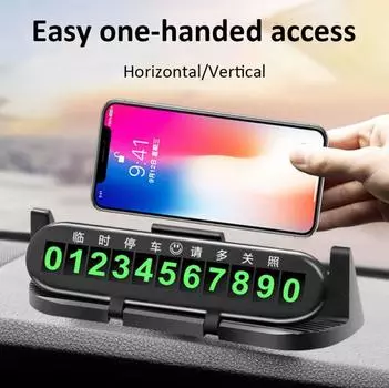 2/1Pcs 360 Degree Car Phone Holder Mat Pad Dashboard Anti Slip Stand For Phone GPS Bracket Universal Car Bracket