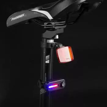 2/1Pcs LED Red Blue Shoulder Police Light With Clip USB Charging Flashing Warn Safety Warning Flashing Light Car Accessories