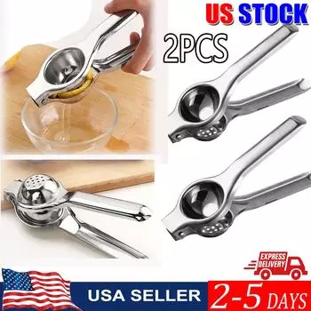 2/1Pcs Premium Lemon Squeezer Handhelp Juicer Fruits Citrus Pressing Tools Manual Lime Squeezer Bar Tool Kichen Acceesories 1Pcs