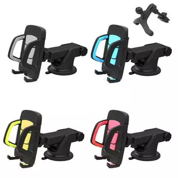 2/1Pcs Telescopic Car Rear Pillow Phone Holder Tablet Rotating Car Seat Rear Stand Headrest Bracket For Phone Tablet