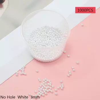 2-20 мм DIY материал ювелирные аксессуары ручной работы ABS глянцевый жемчуг имитация белого бежевого цвета круглые бусины DIY браслет изготовление ювелирных изделий No Hole 8mm 100PCS бежевый