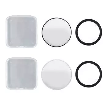 2,28-дюймовое магнитное зеркало для макияжа телефона, круглое портативное зеркало для макияжа для телефонов IOS 15 14 13 12 для S Black