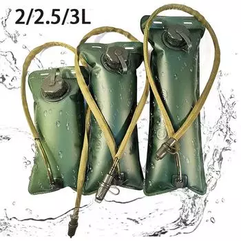 2/2,5/3 л мочевой пузырь для кемпинга, рюкзак для гидратации, складной мешок для воды большой емкости, резервуар для пешего туризма, уличный переносчик для воды 2.5L