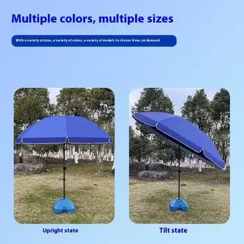2,2 м открытый солнцезащитный козырек может быть наклонен коммерческий киоск большой зонт складной киоск рыночный пляжный зонт рекламный зонт