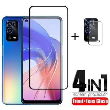 [2 + 2 упаковки] HD прозрачная защитная пленка для объектива камеры для OPPO Realme C12 C15 C20 C21 C25S C30 C31 C33 A36 A96 A54S A74, пленки из закаленного стекла с защитой от царапин