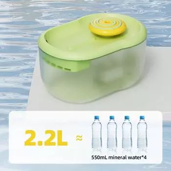 2.2L Pet Dog Water Dispenser Electric Cat Drinker Bowl High Capacity Auto Filter Sterilizing Safety Ultra-Thousand Cat Water Fontan