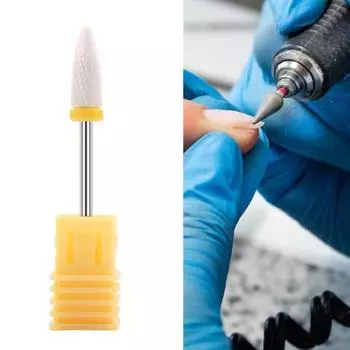 2,35 мм круглый износостойкий высокопрочный инструмент для полировки ногтей, удаление кутикулы, сверло для салона синий
