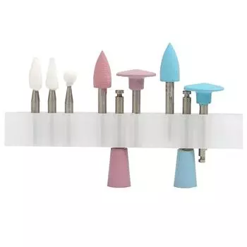 2,35 мм стоматологический светоотверждаемый смоляной полировальный набор керамическая силиконовая резина шлифовальная головка для медленного изгиба