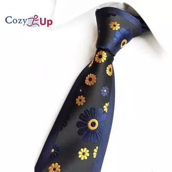 2,36-дюймовый модный полосатый мужской галстук с узором пейсли на свадьбу