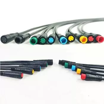 2 3 4 5 6 Pin Ebike Display Cable Julet Basic Cable Ebike Connector Cable Ebike Bafang Display 3 Pin Female