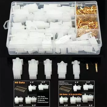 2 /3 /4/6 Пин для автомобильного терминала кабеля соединителя электрического провода мужского и женского