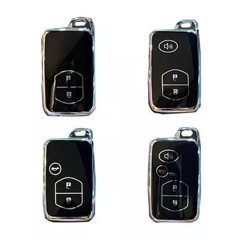 2, 3, 4 кнопки автомобильный ключ чехол для Toyota Prius 30 Alpha Aqua Land Cruiser Auris для Lexus LC 200 ключ чехол держатель пульт ДУ 2012 - 2014