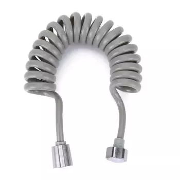 2/3/4 Meters Spring Shower Hose Plastic Telephone Line Shower Hose Water Plumbing Hose for Bathroom Water Toilet Bidet Sprayer