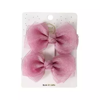 2/3/4 ПАРЫ Милые маленькие и изысканные простые в использовании 5 цветов ткани разные стили бант-заколка для волос бант-узел заколка для волос