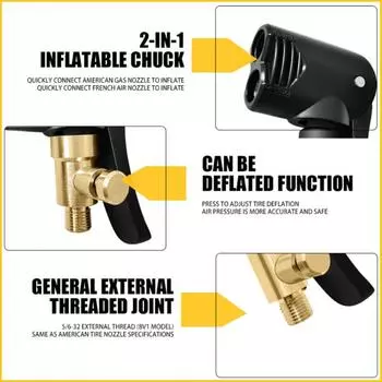 2/3/4 шт. автомобильный клапан для покрышек насос насадка резьба насадка адаптер ниппель быстрое преобразование головка велосипедные аксессуары автомобильные аксессуары