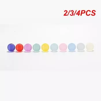 2/3/4 шт. Бусины насыщенных цветов, широкий спектр применения, одиночные 2,2 г, акриловые аксессуары для браслетов, акриловые бусины, нежная текстура на ощупь