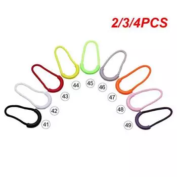 2/3/4 шт., головка молнии для рюкзака, простая в использовании, прочная и долговечная, 10 цветов, аксессуары для одежды, модная веревка для молнии, легко заменяемая