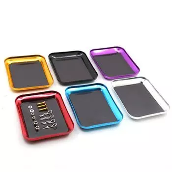 2/3/4 шт. коробка для винтовых принадлежностей, которая не падает и не катится повсюду, магнитная пластина для винтов, ящик для хранения, предотвращение потерь, лоток для винтов