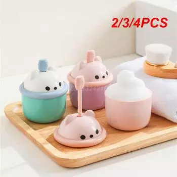 2/3/4 шт. очищающее средство для лица без мертвых углов пузырьковый очиститель инструменты гель для душа пузырьковый венчик удобный мультяшный медведь пузырьковый венчик