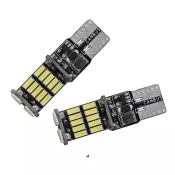 2/3/4 шт. Сигнальная лампа 1200 лм T10 W5W светодиодные лампы Canbus 4014 26SMD подсветка приборов белая 12 В 7000 К светодиодные фонари заднего хода 12 В lde