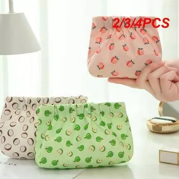 2/3/4 шт. сумка с пружиной из листовой стали, автоматическая плотная печать, домашнее хранение, кошелек для монет, прочная нейлоновая сумка для хранения