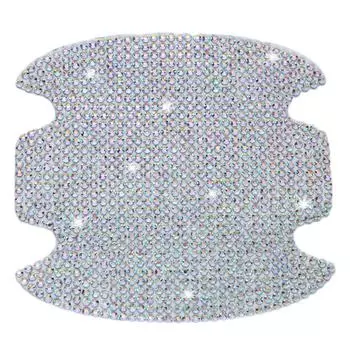 2/3/4 шт. защитная пленка для дверных ручек автомобиля, устойчивая к царапинам и коррозии, хороший материал, 3D-наклейка из углеродного волокна для автомобиля