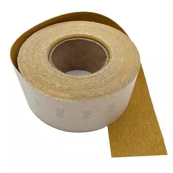 2-3/4 X 20 ярдов наждачная бумага из оксида алюминия с липучкой на основе для шлифования деревянной мебели и металла hook loop 180 Grit