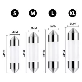 2/3/4PCS Car Roof Light Durable Portable C5w Car Interior Accessories Car Reading Light Universal Superbright