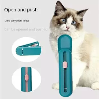 2/3/4PCS Cat Feeder Easy Feeding Convenient Design Sanitary User Friendly Pet Supplies Cat Food Utensils No Residue High Quality