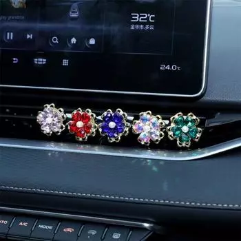 2/3/4PCS Interior Decoration Perfume Gentle Creative Lovable Car Supplies Odor Removal Car Aromatherapy Universal