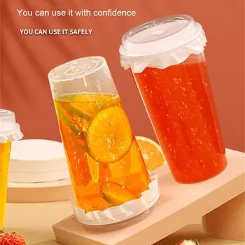 2/3/4SETS Anti Overflow Paper Tea Leak Beverage Gasket Wood Pulp White Kitchen Accessories Coffee Sealing Paper Disposable