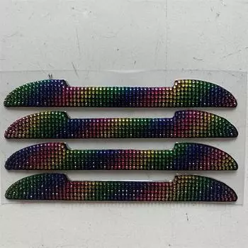 2/3/4SETS Наклейка против царапин Водонепроницаемая Универсальная Автомобильная Поставка Автомобильная Противоударная Полоска Прочная Высокая Эластичность