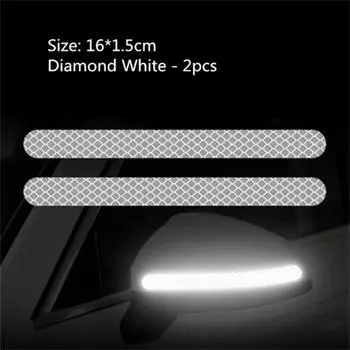 2/3/4SETS Reflective Film Reflective Warning Universal Long Service Life Strong Reflectivity. Car-styling Accessories