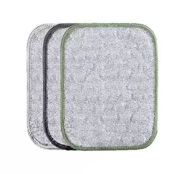 2/3/5/10 шт. Проволочные тряпки для мытья посуды Многоразовые Чудо-салфетки для уборки Нецарапающие Салфетки для посуды Салфетки для удаления кухонного нагара 2pcs