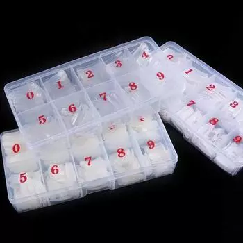 2/3/5 компл., искусственные накладные ногти, накладные ногти Frecch, полное покрытие, накладные ногти, акриловые прозрачные капсулы для маникюра, 500 шт./кор.