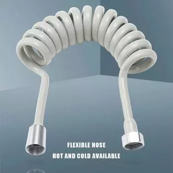2/3/5 м мягкий гибкий длинный пружинный шланг для душа, трубка для унитаза, биде, распылитель, телефонная линия, шланги, аксессуары для ванной комнаты 1Pc