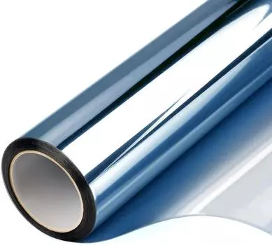 2/3/5 метров односторонняя зеркальная оконная пленка с УФ-блокировкой, виниловая терморегулирующая клейкая пленка для дома, отражающая тонировка окон 40x100 cm