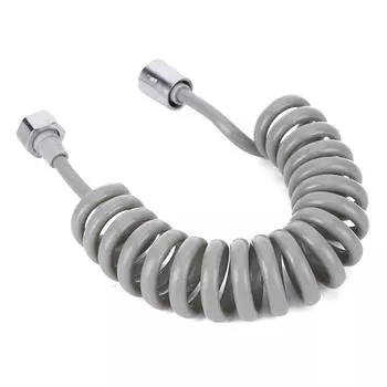2/3/5M гибкий шланг для душа пружинный шланг для душа телефонная линия пластиковый шланг для воды для ванной комнаты туалет биде распылитель 2m серый