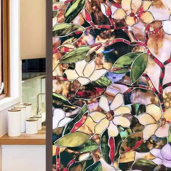 2/3/5M матовая оконная пленка конфиденциальность непрозрачные неклеящиеся наклейки стеклянная виниловая пленка статическая липкая витражная оконная наклейка для дома 30x100 cm