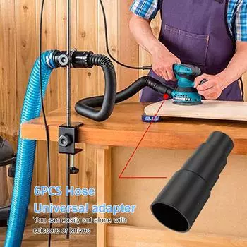 2/3/6 шт. Универсальный адаптер для шланга пылесоса, преобразователь, соединитель для пылесоса, 23/30/34/35/42/50 мм, соединитель для шланга