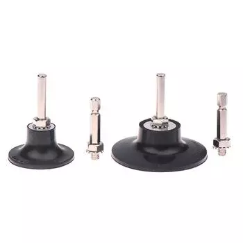 2/3-дюймовый держатель шлифовальных дисков Roll Lock, быстросменный адаптер для опорной тарелки с 2 хвостовиками 1/4 для шлифовальных машин A1