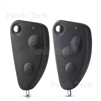 2 3 кнопки чехол для автомобильного ключа чехол для дистанционного ключа автомобиля необработанный SIP22 лезвие для Alfa Romeo 147 156 166 GT автомобильный ключ 2