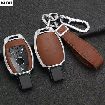 2 3 кнопки для Mercedes Benz ABRG Class GLK GLA GLC GLR W204 W210 W176 W202 W463, сплав, чехол для дистанционного ключа автомобиля, чехол, брелок