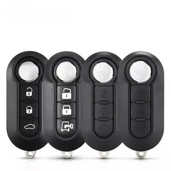 2/3 кнопки откидной складной чехол для дистанционного ключа чехол для брелоков для FIAT 500 Panda Punto Bravo автосигнализация без ключа SIP22 Blade 2 Buttons A