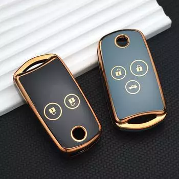 2/3 кнопки, раскладной автомобильный пульт дистанционного ключа, брелок, подходит для Honda Acura Civic Accord Jazz CRV HRV, чехол для ключей, аксессуары 2 Button Key Case белый